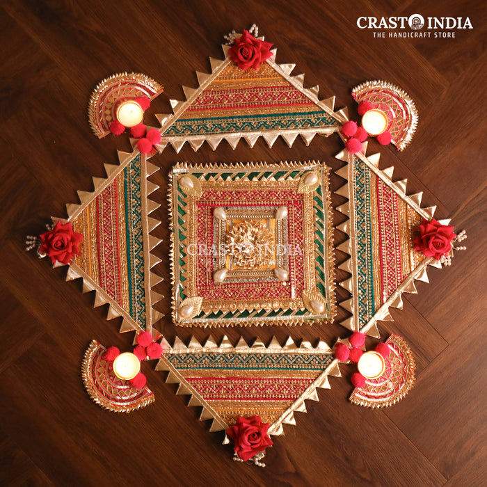 CRASTO INDIA HANDCRAFTED FESTIVE RANGOLI #59