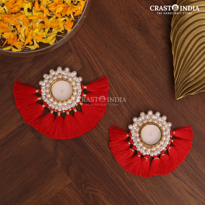 CRASTO INDIA HANDCRAFTED FESTIVE DIYA #31 (PAIR)