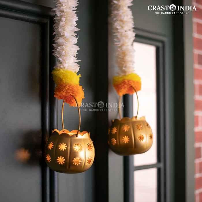 CRASTO INDIA HANDCRAFTED FESTIVE SIDE-HANGINGS #13 (PAIR)