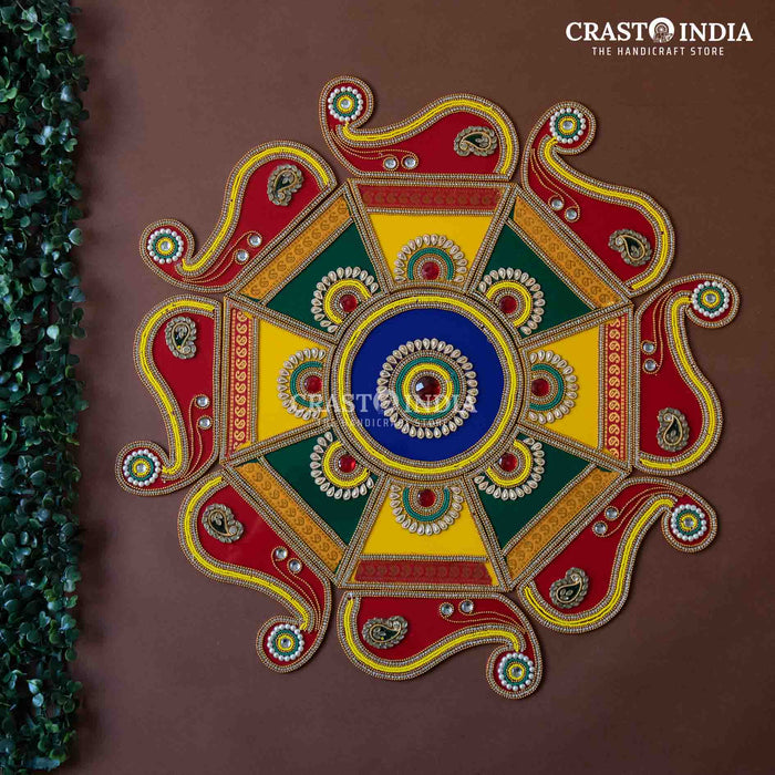 CRASTO INDIA HANDCRAFTED FESTIVE RANGOLI #6