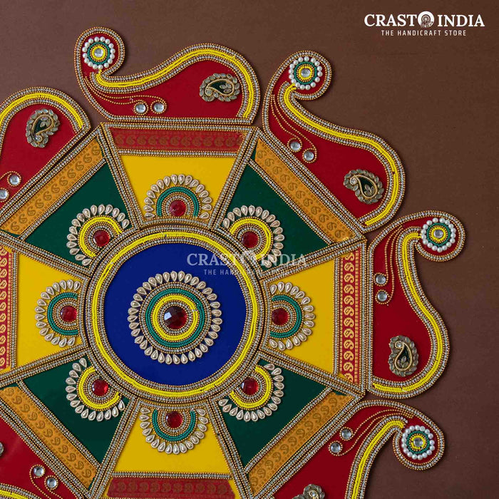 CRASTO INDIA HANDCRAFTED FESTIVE RANGOLI #6