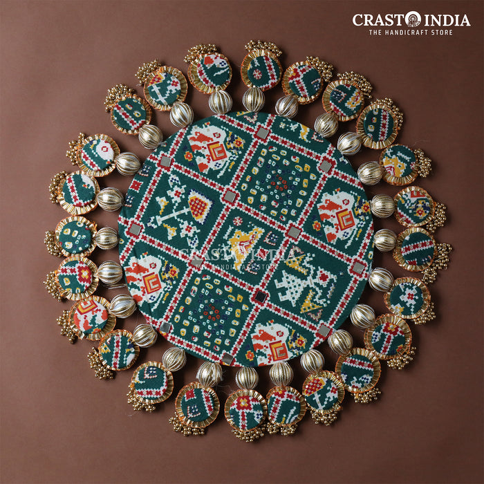 CRASTO INDIA HANDCRAFTED FESTIVE RANGOLI #25 - REVERSIBLE BIG (1 PC)