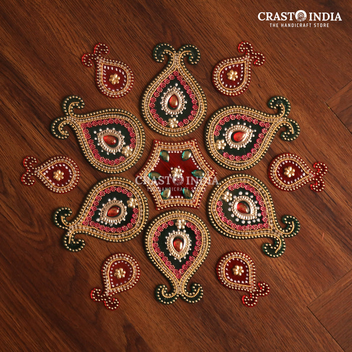 CRASTO INDIA HANDCRAFTED FESTIVE RANGOLI #40