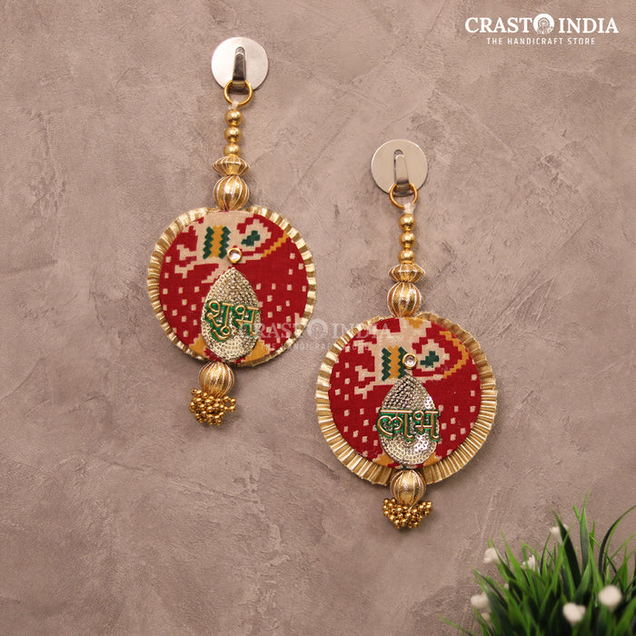 CRASTO INDIA HANDCRAFTED FESTIVE GOTA PATOLA SHUBH LABH