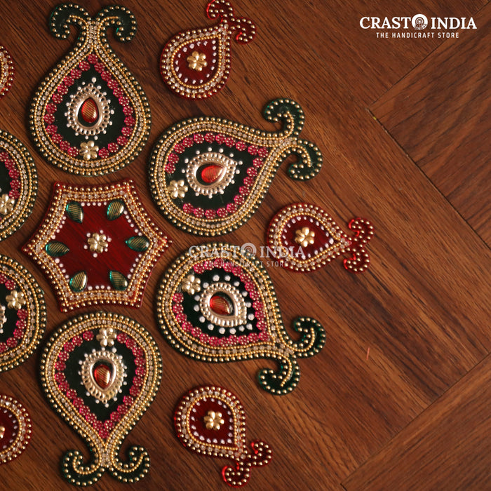 CRASTO INDIA HANDCRAFTED FESTIVE RANGOLI #40