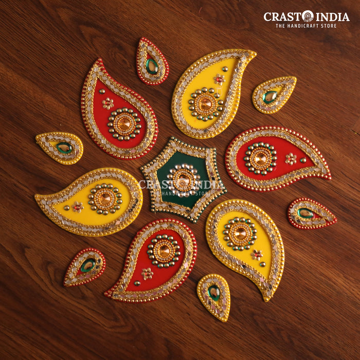 CRASTO INDIA HANDCRAFTED FESTIVE RANGOLI #39