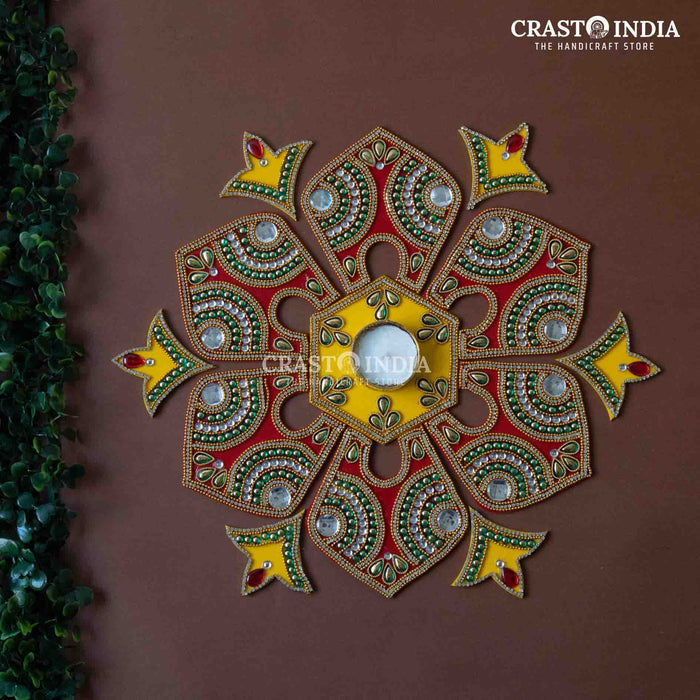 CRASTO INDIA HANDCRAFTED FESTIVE RANGOLI #11