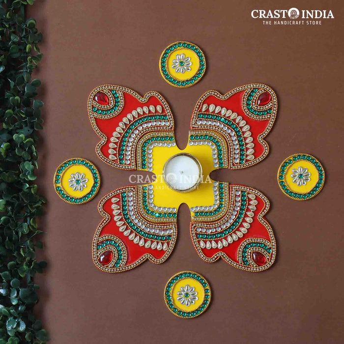 CRASTO INDIA HANDCRAFTED FESTIVE RANGOLI #13