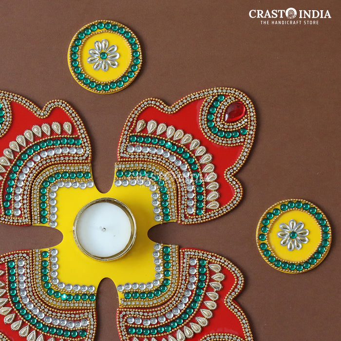 CRASTO INDIA HANDCRAFTED FESTIVE RANGOLI #13