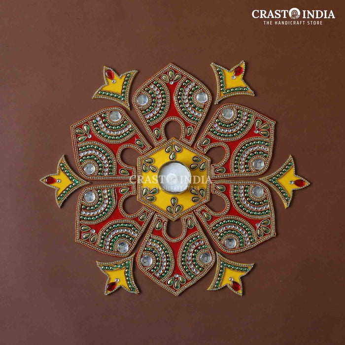 CRASTO INDIA HANDCRAFTED FESTIVE RANGOLI #11