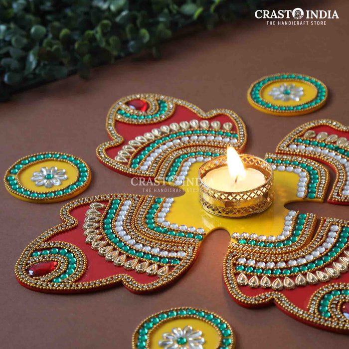 CRASTO INDIA HANDCRAFTED FESTIVE RANGOLI #13