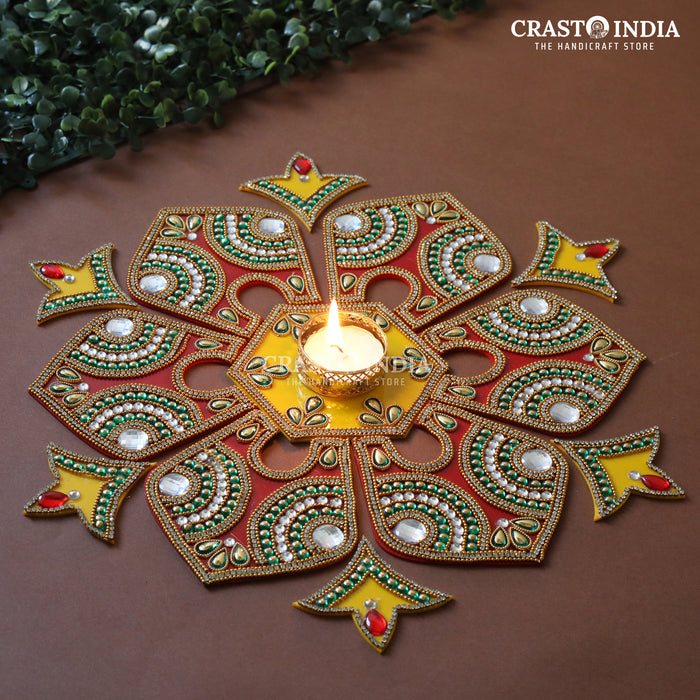 CRASTO INDIA HANDCRAFTED FESTIVE RANGOLI #11