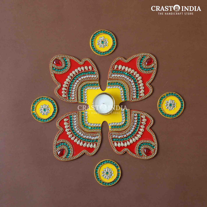 CRASTO INDIA HANDCRAFTED FESTIVE RANGOLI #13