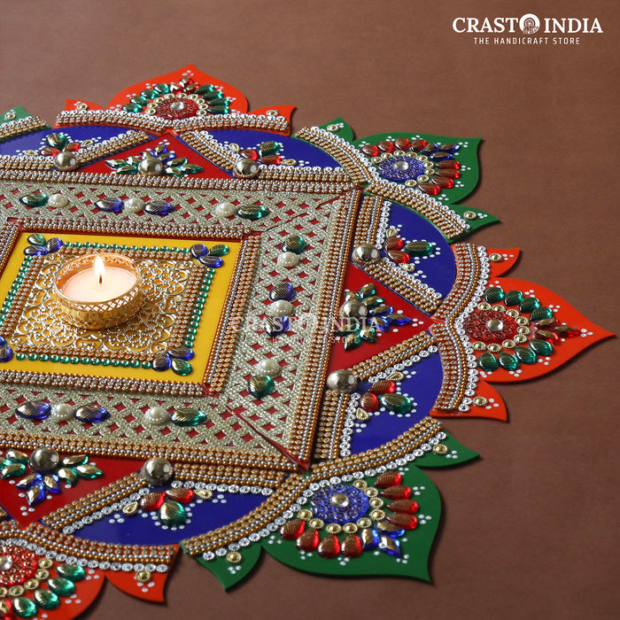 CRASTO INDIA HANDCRAFTED FESTIVE RANGOLI #3