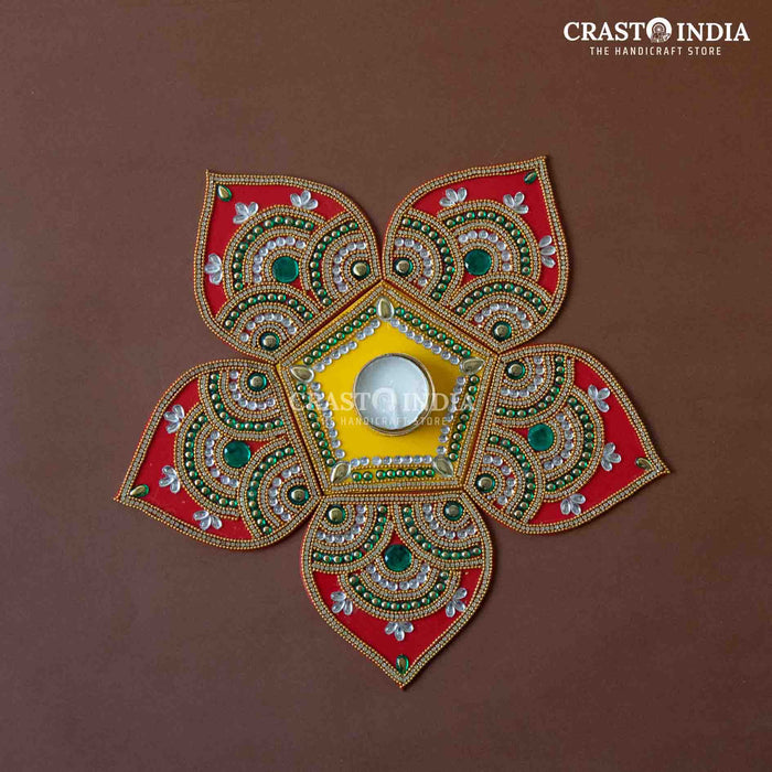 CRASTO INDIA HANDCRAFTED FESTIVE RANGOLI #12