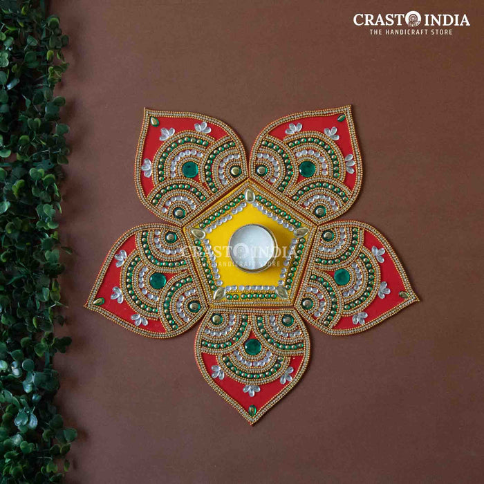 CRASTO INDIA HANDCRAFTED FESTIVE RANGOLI #12