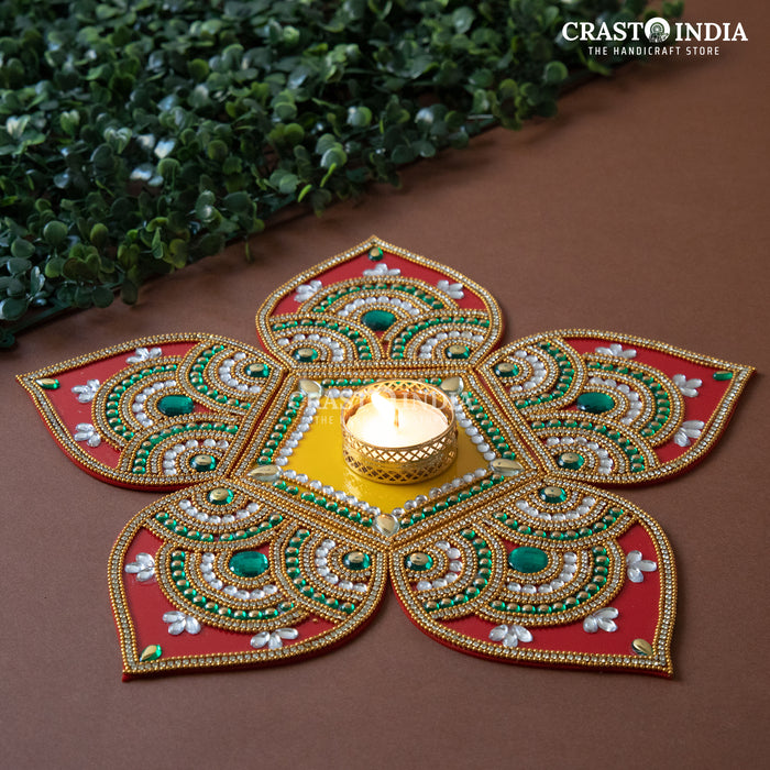 CRASTO INDIA HANDCRAFTED FESTIVE RANGOLI #12