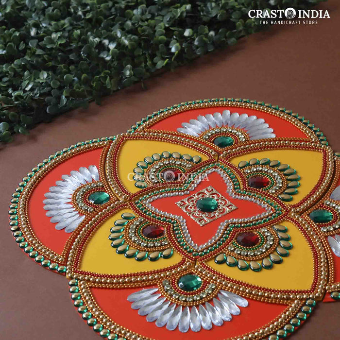 CRASTO INDIA HANDCRAFTED FESTIVE RANGOLI #4