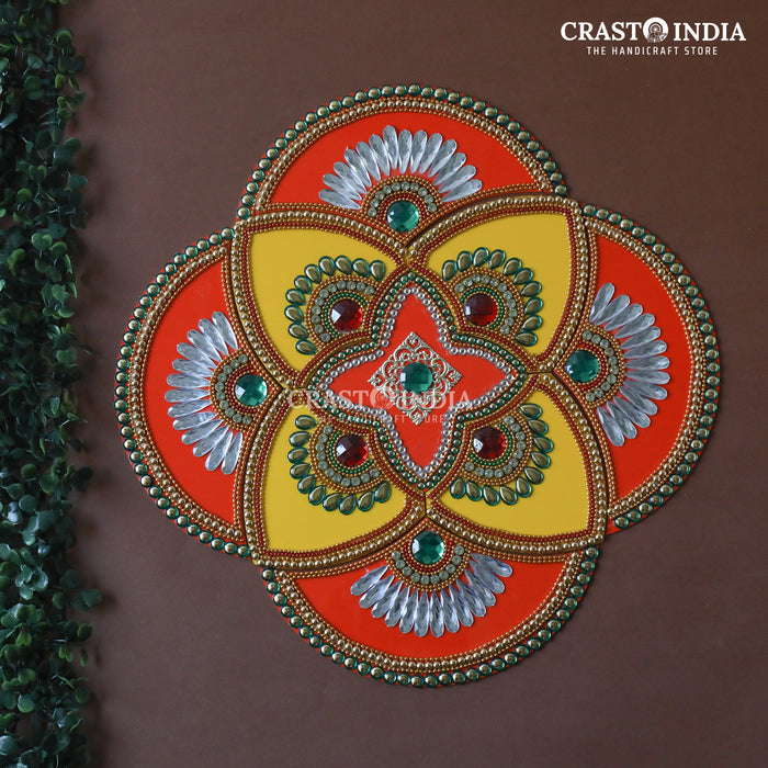 CRASTO INDIA HANDCRAFTED FESTIVE RANGOLI #4