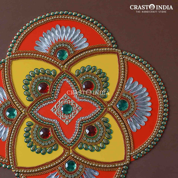 CRASTO INDIA HANDCRAFTED FESTIVE RANGOLI #4