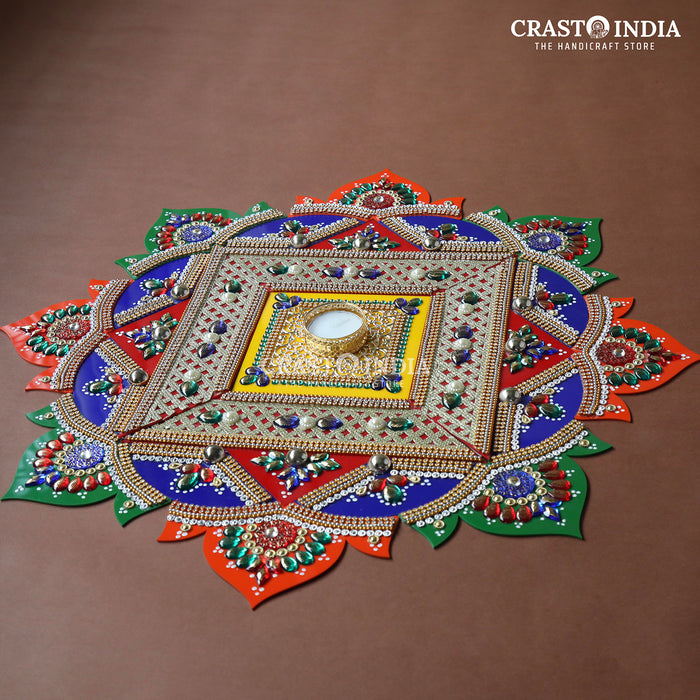 CRASTO INDIA HANDCRAFTED FESTIVE RANGOLI #3