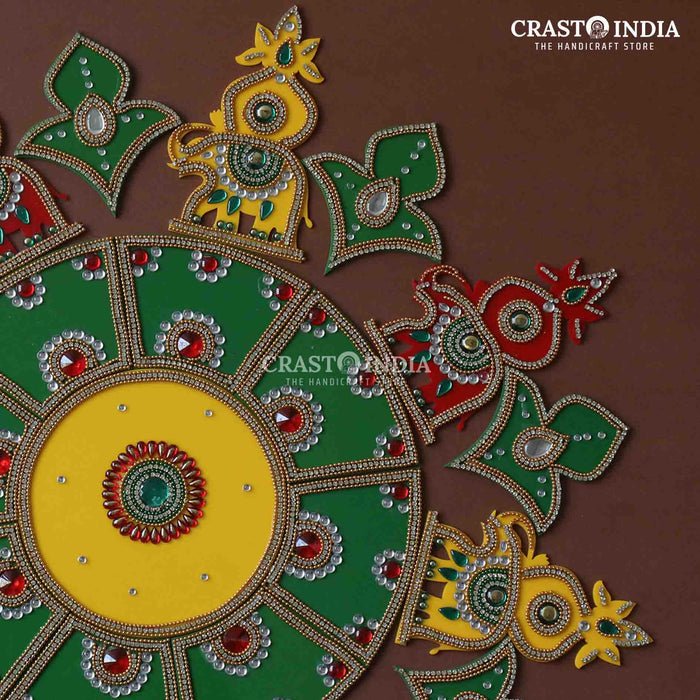 CRASTO INDIA HANDCRAFTED FESTIVE RANGOLI #10