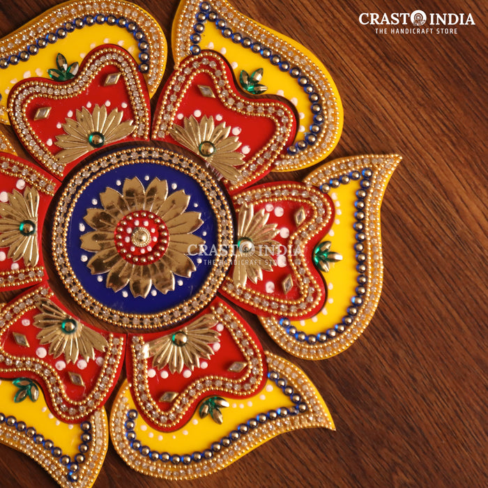 CRASTO INDIA HANDCRAFTED FESTIVE RANGOLI #43