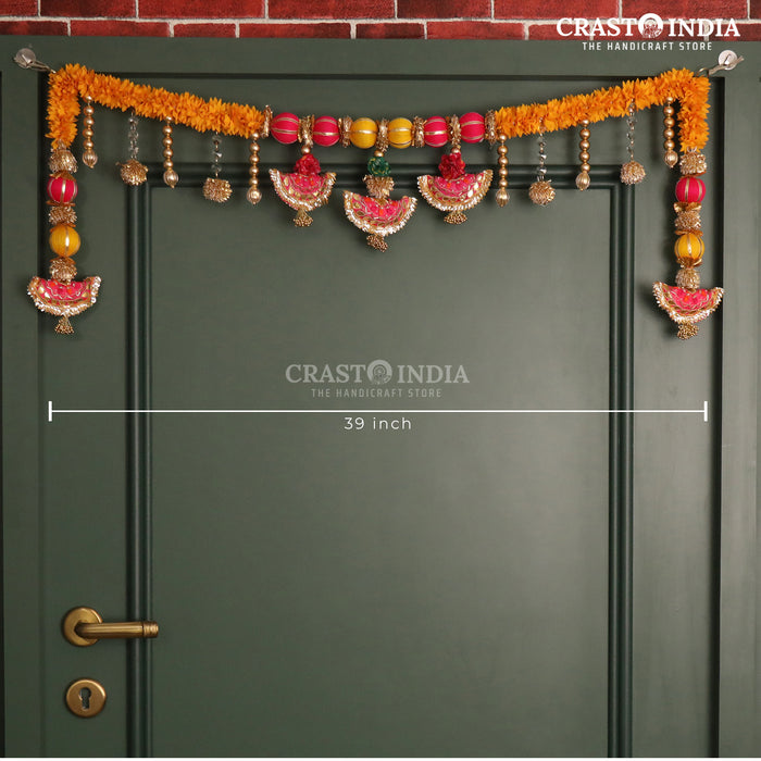 CRASTO INDIA HANDCRAFTED FESTIVE TORAN #36