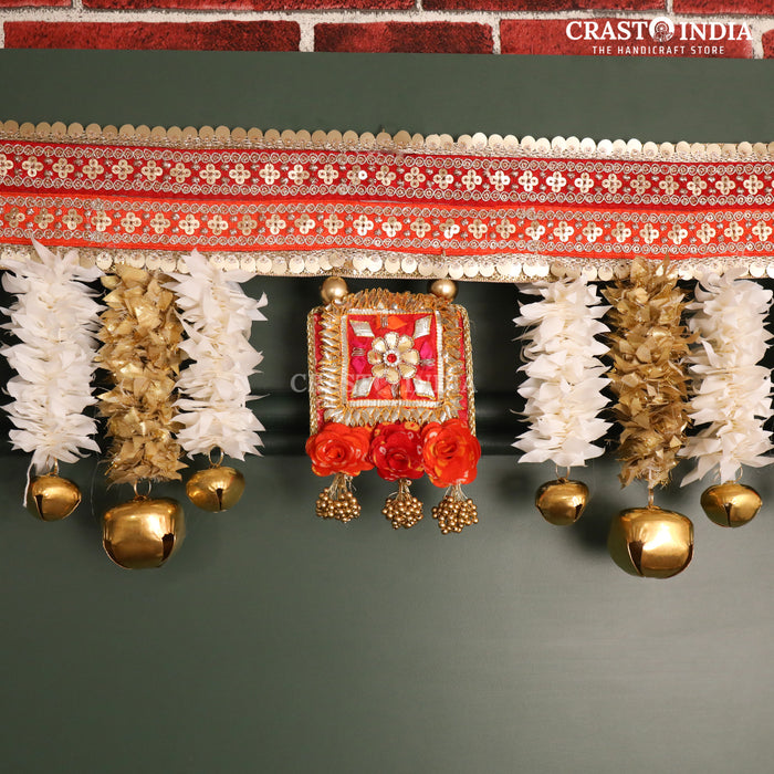 CRASTO INDIA HANDCRAFTED FESTIVE TORAN #35