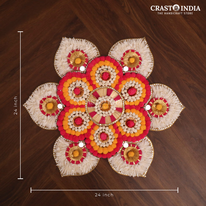 CRASTO INDIA HANDCRAFTED FESTIVE RANGOLI #32