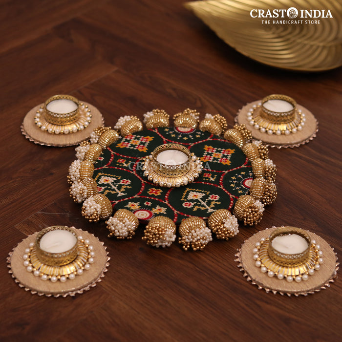 CRASTO INDIA HANDCRAFTED FESTIVE RANGOLI #33 - REVERSIBLE