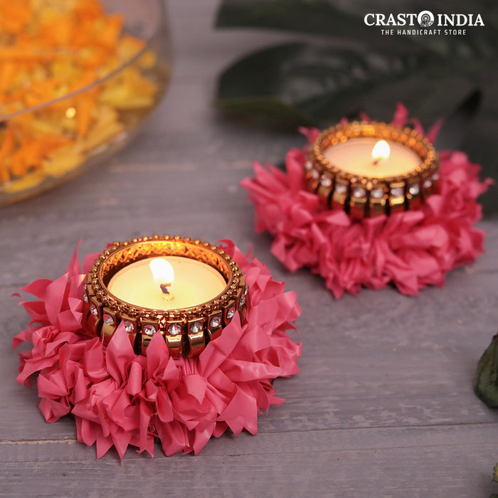 CRASTO INDIA HANDCRAFTED FESTIVE DIYA #28 (PAIR)