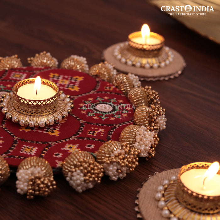 CRASTO INDIA HANDCRAFTED FESTIVE RANGOLI #33 - REVERSIBLE