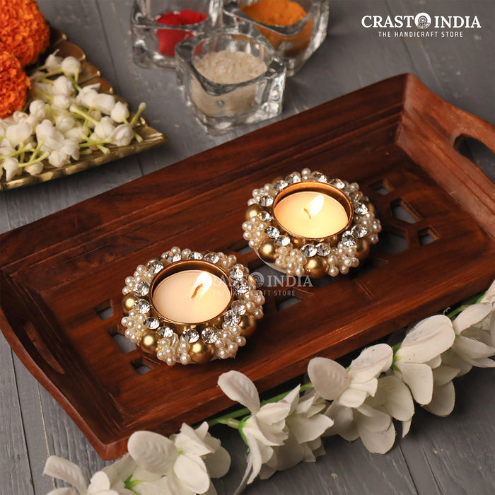 CRASTO INDIA HANDCRAFTED FESTIVE DIYA #15 (PACK OF 12)