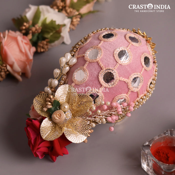 CRASTO INDIA HANDCRAFTED FESTIVE NARIYAL #1