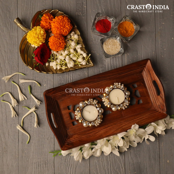 CRASTO INDIA HANDCRAFTED FESTIVE DIYA #16 (PACK OF 12)