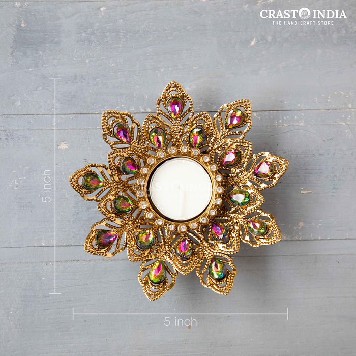 CRASTO INDIA HANDCRAFTED FESTIVE DIYA #9 (PAIR)