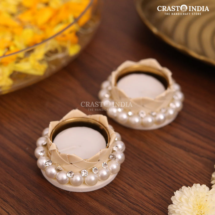 CRASTO INDIA HANDCRAFTED FESTIVE DIYA #34 (PACK OF 12)