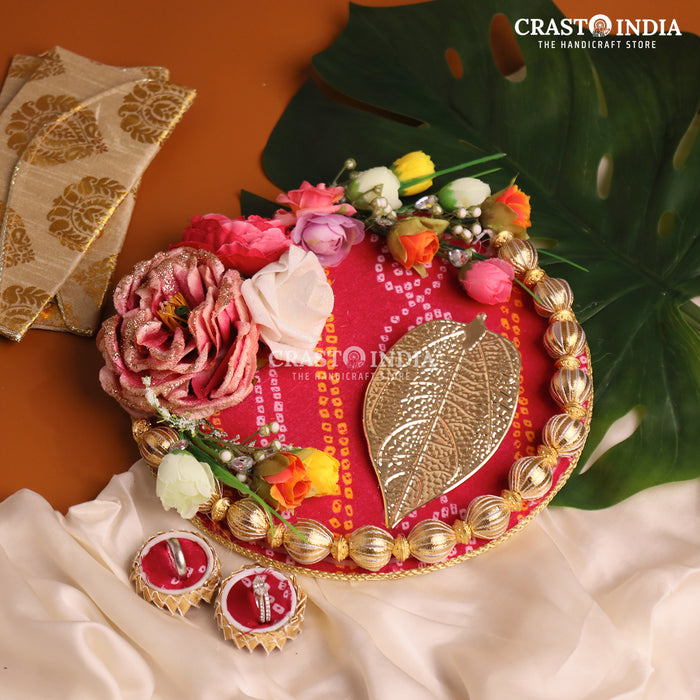 CRASTO INDIA HANDCRAFTED FESTIVE ENGAGEMENT RING PLATTER #4