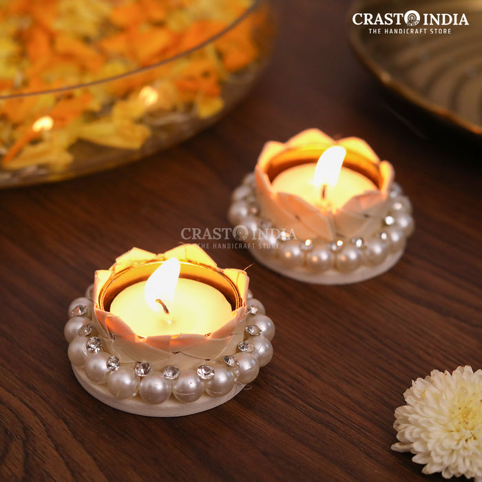 CRASTO INDIA HANDCRAFTED FESTIVE DIYA #34 (PACK OF 12)