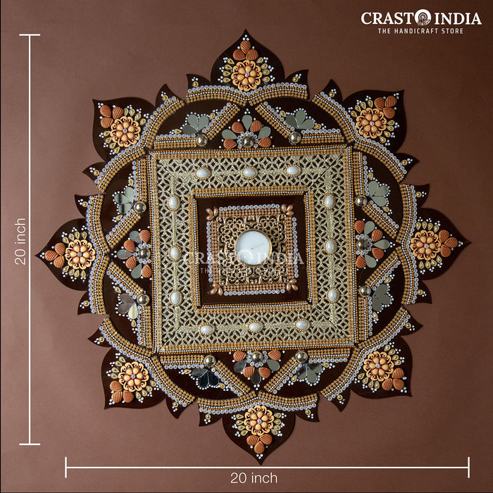 CRASTO INDIA HANDCRAFTED FESTIVE RANGOLI #3