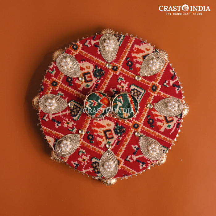 CRASTO INDIA HANDCRAFTED FESTIVE ENGAGEMENT RING PLATTER #7