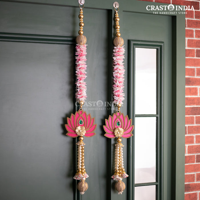 CRASTO INDIA HANDCRAFTED FESTIVE SIDE-HANGINGS #10 (PAIR)