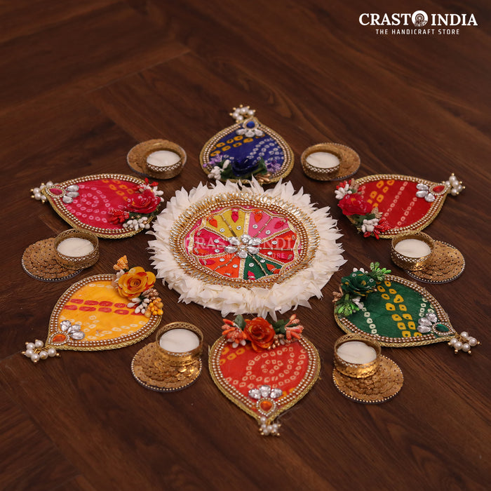 CRASTO INDIA HANDCRAFTED FESTIVE RANGOLI #31