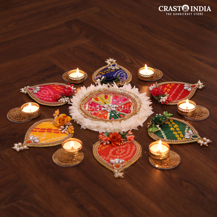 CRASTO INDIA HANDCRAFTED FESTIVE RANGOLI #31