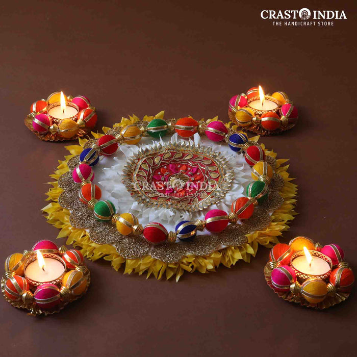 CRASTO INDIA HANDCRAFTED FESTIVE RANGOLI #18