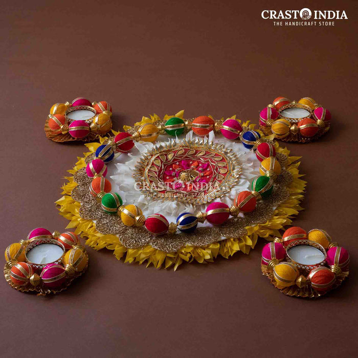 CRASTO INDIA HANDCRAFTED FESTIVE RANGOLI #18