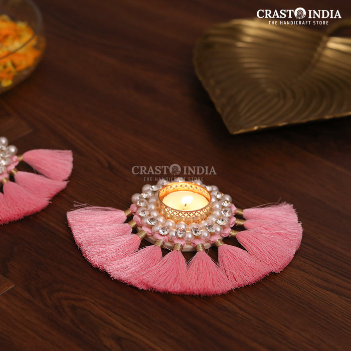 CRASTO INDIA HANDCRAFTED FESTIVE DIYA #31 (PAIR)