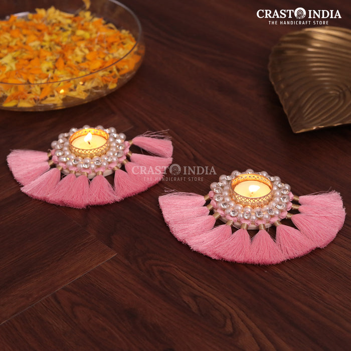 CRASTO INDIA HANDCRAFTED FESTIVE DIYA #31 (PAIR)