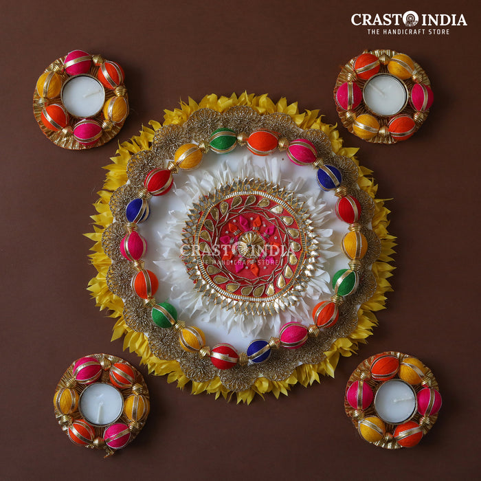 CRASTO INDIA HANDCRAFTED FESTIVE RANGOLI #18